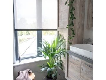 Verano rolgordijn transparant handbediend